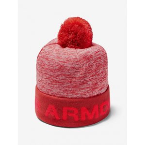 Under Armour Cap Boy\'s Gametime Pom Beanie-Red - Boys