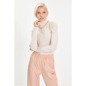 Ženski top Trendyol TWOAW21BD0008/burgundy
