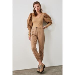 Ženske hlače Trendyol High Waist