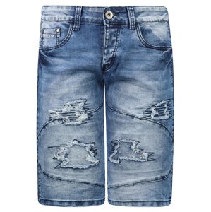 Man Denim Blue Shorts SX1281