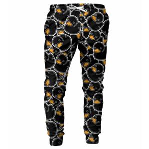 Trenirka  UNISEX donji dio Mr. GUGU & Miss GO Black rubber duck