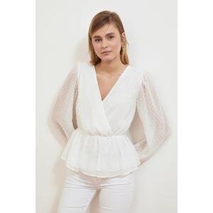 Ženska bluza  Trendyol Ecru