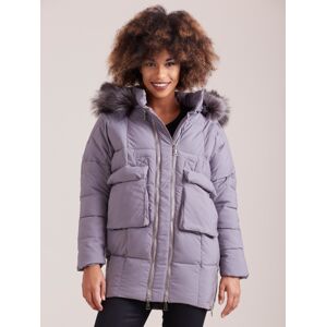 Ženska jakna Fashionhunters Hooded