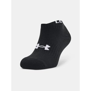 Under Armour Socks Core No Show 3Pk-BLK - unisex