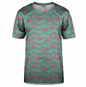 Gorko-slatka majica Flamingos pariškog Unisexa Tsh Bsp255