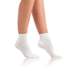 Bellinda 
GREEN ECOSMART COMFORT SOCKS - Women's organic cotton socks with non-pressure hem - white