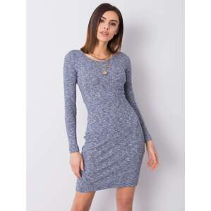 Blue Melange Dress by Jillian RUE PARIS