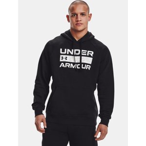 Under Armour Sweatshirt RIVAL FLC SIGNATURE HD-BLK - Mens
