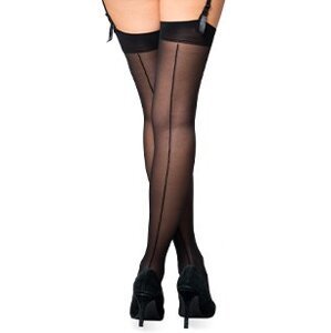 Women's elegant stockings 647 20 DEN - black