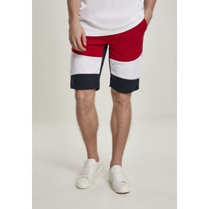 Color Block Tech Fleece Shorts Navy