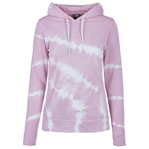 Women's Dye Hoody Tie Pink