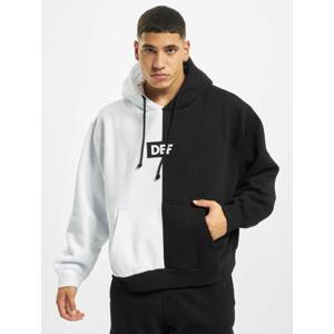 Double Hooded 2 Face Men black