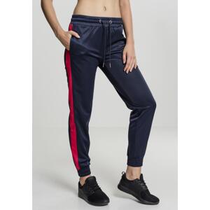 Women's Cuff Track Trousers Navy/Fiery Red