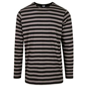 Regular Stripe LS Asphalt/Black