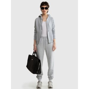 Big Star Woman's Zip hoodie Sweat 171493 Black-901