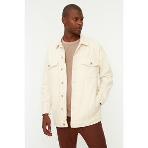 Trendyol jakna - Ecru - Oversize
