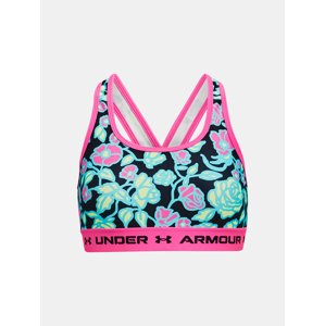 Under Armour Bra G Crossback Mid Printed-BLK - Girls