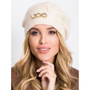 Kapa Fashionhunters i523_AT-CZ-14050.42jasny beżowy