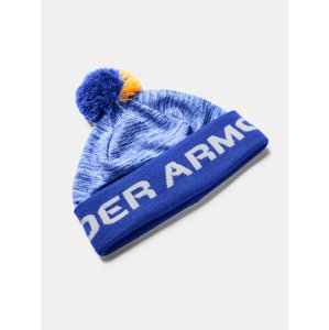 Under Armour Cap Boy's Gametime Pom Beanie-BLU - Guys