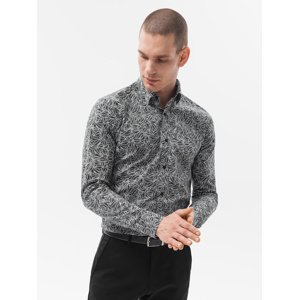 Ombre Men's shirt with long sleeves
