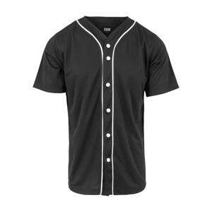 Baseball mesh jersey blk/wht