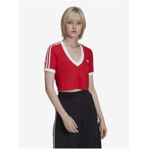 Red women's crop top adidas Originals - Women's
