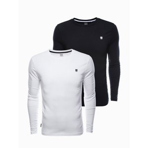 Ombre Men's longsleeve set with elastane - MIX 2