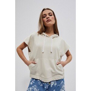 Sleeveless sweatshirt