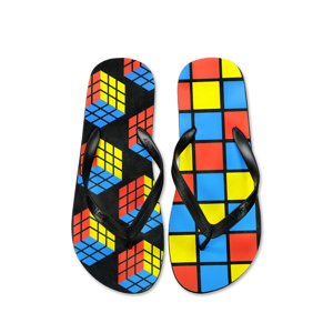 Men's flip-flops Frogies Rubik's Cube