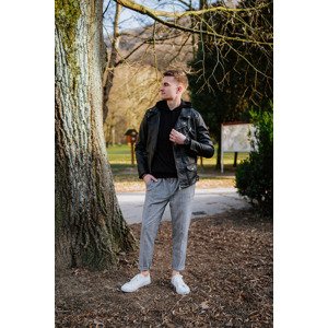 Muška kožna jakna DStreet Basic