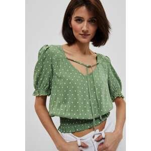 Ženska bluza Moodo Polka dot printed