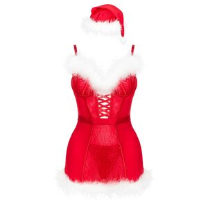 Ženski set LivCo Corsetti Fashion LivCo_Corsetti_Fashion_Set_Agethe_Red