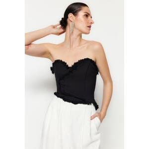 Ženska haljina Trendyol TPRSS22BS0070/Black