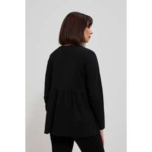 Cotton blouse with ruffles