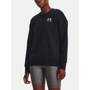 Under Armour Sweatshirt Essential Fleece Crew-BLK - Women