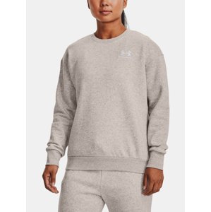 Under Armour Sweatshirt Essential Fleece Crew-GRY - Women