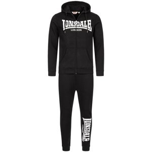 Muška trenirka komplet Lonsdale 117200-Black/White