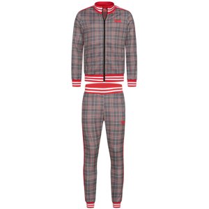 Muška trenirka Lonsdale 117343-White/Black/Red