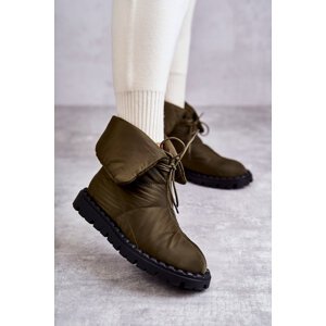 Boto Women's insulated boots Green Emelie