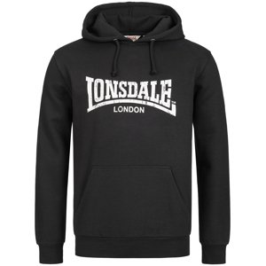 Muška dukserica Lonsdale 113863-Black/White