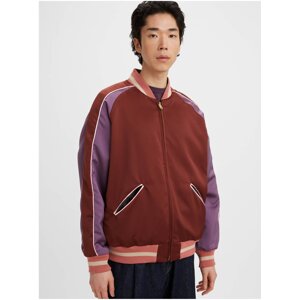 Levijev burgundski muški dvostrani bombarder Levi's® Suvenir - Muški