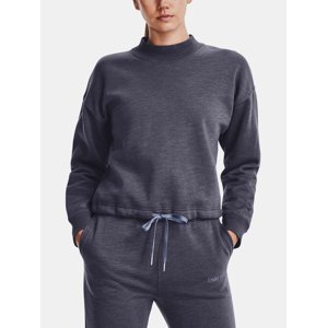 Under Armour Sweatshirt Essential Script Crew-GRY - Women