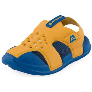 Children's summer sandals ALPINE PRO BREDO banana