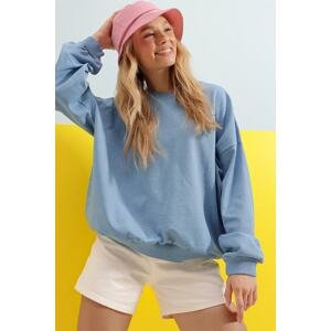 Ženski džemper Trend Alaçatı Stili ALC-669-001/LILAC