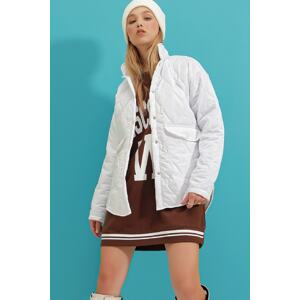 Ženska jakna Trend Alaçatı Stili Beige