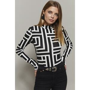 Ženska bluza Cool & Sexy LPP1133-1/Black White