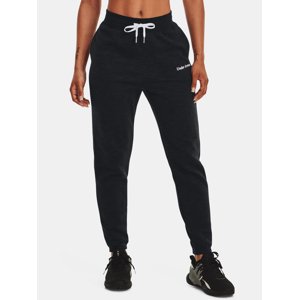 Under Armour Essential Script Pant-BLK - Women