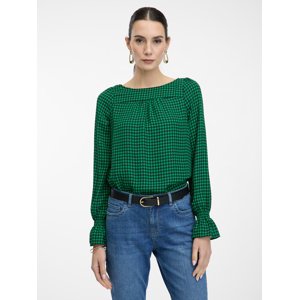 Green Women's patterned blouse ORSAY - Ladies