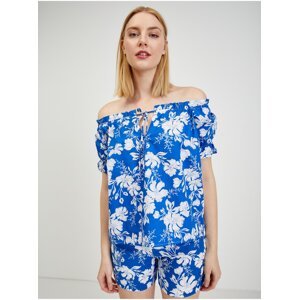 Blue Women's Floral Blouse ORSAY - Ladies