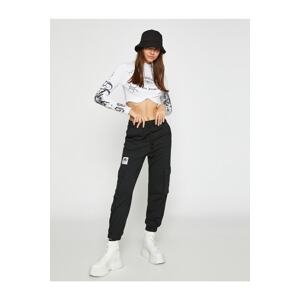 Koton Jogger Pants with Label Detail